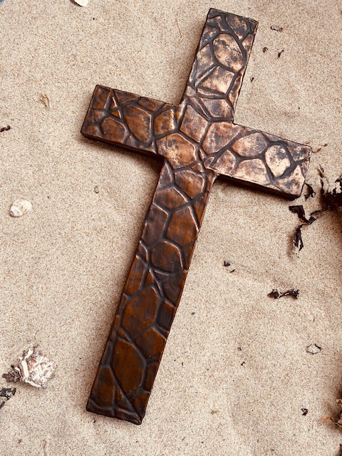 Art Cross brons, (leaf bronze)